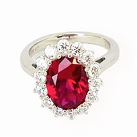 Ringe Diamonfire Dame Royal in Silber Zirconia 61/1336/1/088/175 - 61/1336/1/088/175